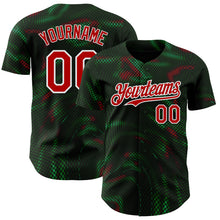 Laden Sie das Bild in den Galerie-Viewer, Custom White Red-Green Portugal Style Authentic Baseball Jersey
