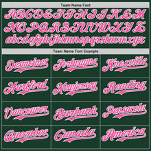 Charger l'image dans la galerie, Custom Green Pink-White Ice Cream Waffle Foodie Dessert Authentic Baseball Jersey
