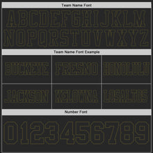 Laden Sie das Bild in den Galerie-Viewer, Custom Black-Olive Authentic Camo Two Tone Salute To Service 7V7 Flag Football Jersey
