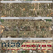 Laden Sie das Bild in den Galerie-Viewer, Custom Camo Vintage USA Flag Cream-Olive Authentic Woodland Camouflage Salute To Service 7V7 Flag Football Jersey
