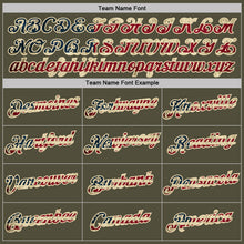 Загрузить изображение в средство просмотра галереи, Custom Olive Vintage USA Flag-Cream Camo Two Tone Performance T-Shirt
