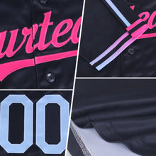 Laden Sie das Bild in den Galerie-Viewer, Custom Cream Red-Royal Raglan Line Gradient Stripe Authentic Baseball Jersey
