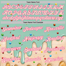 Charger l'image dans la galerie, Custom Ice Blue Cream-Pink Ice Cream Waffle Foodie Dessert Performance T-Shirt
