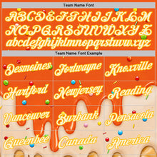 Charger l'image dans la galerie, Custom Orange Cream-Gold Ice Cream Waffle Foodie Dessert Performance T-Shirt
