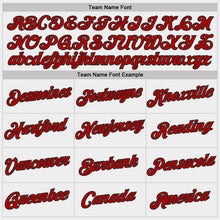 Load image into Gallery viewer, Custom White Black Gray-Red Brush Stroke Splatter Performance T-Shirt
