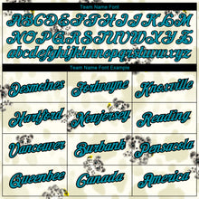 Загрузить изображение в средство просмотра галереи, Custom Cream Teal-Black 3D Pattern Design Dog Performance T-Shirt
