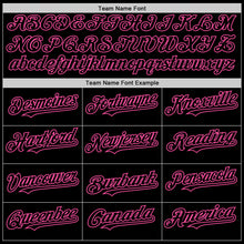 Load image into Gallery viewer, Custom Black Pink 3D Skull Fashion Authentic Baseball Jersey
