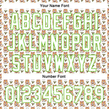 Load image into Gallery viewer, Custom White Aurora Green 3D Pattern Design Animal Dog Authentic Baseball Jersey
