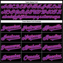 Загрузить изображение в средство просмотра галереи, Custom Purple Pink 3D Pattern Design Rave Skull Authentic Baseball Jersey
