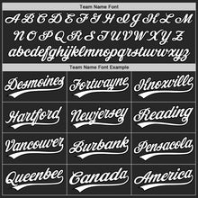 Laden Sie das Bild in den Galerie-Viewer, Custom Black White 3D Pattern Design Black History Month Authentic Baseball Jersey
