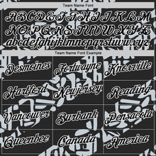 Charger l&#39;image dans la galerie, Custom Black Silver-White 3D Esports Performance T-Shirt
