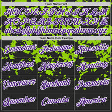 Charger l&#39;image dans la galerie, Custom Black Purple-Neon Green 3D Esports Performance T-Shirt
