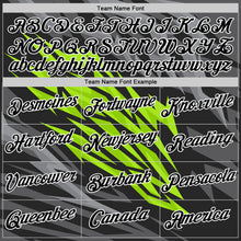 Charger l&#39;image dans la galerie, Custom Black Neon Green-Steel Gray 3D Esports Performance T-Shirt
