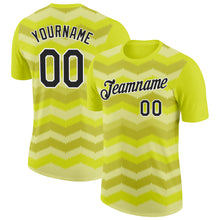 Загрузить изображение в средство просмотра галереи, Custom Neon Yellow Black-White 3D Esports Performance T-Shirt
