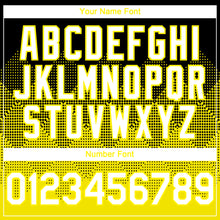 Загрузить изображение в средство просмотра галереи, Custom Black Light Yellow 3D Gradient Square Shape Authentic Baseball Jersey
