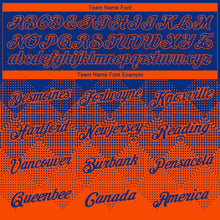 Charger l&#39;image dans la galerie, Custom Royal Orange 3D Pattern Design Gradient Square Shapes Performance T-Shirt
