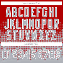 Загрузить изображение в средство просмотра галереи, Custom Red Gray-White 3D Pattern Design Gradient Square Shapes Performance T-Shirt

