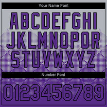 Загрузить изображение в средство просмотра галереи, Custom Gray Purple-Black 3D Pattern Design Gradient Square Shapes Performance T-Shirt
