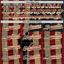 Charger l&#39;image dans la galerie, Custom Camo Vintage USA Flag-City Cream 3D American Flag Military Army Authentic Salute To Service Baseball Jersey
