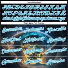 Charger l&#39;image dans la galerie, Custom Blue Sky Blue-White 3D Funny Pickleball Paddles Balls Performance T-Shirt
