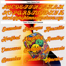 Загрузить изображение в средство просмотра галереи, Custom White Yellow-Red 3D Graffiti Pickleball Paddles Balls Performance T-Shirt
