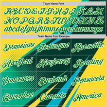 Load image into Gallery viewer, Custom Yellow Grass Green Blue-White 3D Pattern Design Brazil Sport Wear Performance T-Shirt

