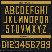 Загрузить изображение в средство просмотра галереи, Custom Black Old Gold-Gray 3D Pattern Design Rave Party Ethnic Paisley Bandana Authentic Baseball Jersey
