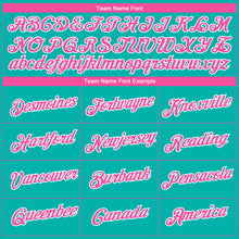 Charger l&#39;image dans la galerie, Custom Aqua Pink-White 3D Pattern Design Gradient Style Twinkle Star Performance T-Shirt

