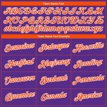 Charger l&#39;image dans la galerie, Custom Purple Orange-White 3D Pattern Design Gradient Style Twinkle Star Performance T-Shirt
