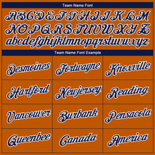Laden Sie das Bild in den Galerie-Viewer, Custom Texas Orange Navy-White 3D Pattern Design Gradient Style Twinkle Star Performance T-Shirt
