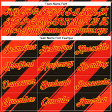 Charger l&#39;image dans la galerie, Custom Black Fire Red-Yellow 3D Pattern Design Patriot USA Heat Sportswear Performance T-Shirt
