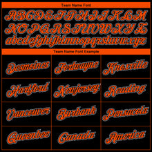 Charger l&#39;image dans la galerie, Custom Black Orange-Gray 3D San Francisco City Edition Fade Fashion Performance T-Shirt

