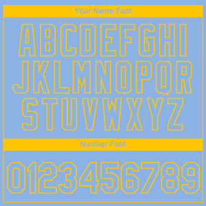 Custom Light Blue Yellow 3D Boston City Edition Fade Fashion Performance T-Shirt