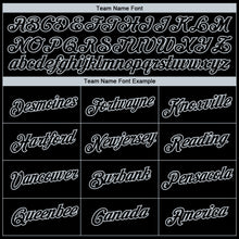 Charger l&#39;image dans la galerie, Custom Black Silver 3D Oakland City Edition Fade Fashion Performance T-Shirt
