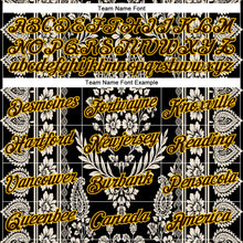 Load image into Gallery viewer, Custom Stitched Black Brown Cream-Yellow 3D Pattern Design Ethnic Paisley Floral Bandana Sports Pullover Sweatshirt Hoodie
