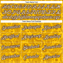Load image into Gallery viewer, Custom Stitched Yellow City Cream-Brown 3D Pattern Design Ethnic Paisley Floral Bandana Sports Pullover Sweatshirt Hoodie
