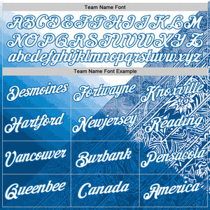 Custom Stitched White Blue 3D Pattern Design Argentine Inspired Geometric Tribal Sports Wear Pullover Sweatshirt Hoodie