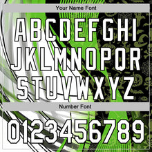 Load image into Gallery viewer, Custom Green White-Black 3D Halloween Spooky Sportswear Sports Pullover Sweatshirt Hoodie
