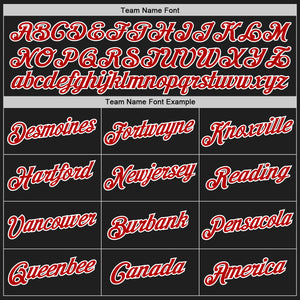 Custom Stitched Black Red-White 3D Pattern Design Abstract Brush Stroke Sports Pullover Sweatshirt Hoodie