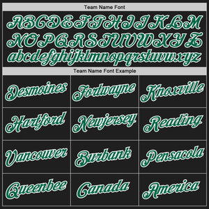 Custom Stitched Black Kelly Green-White 3D Pattern Design Abstract Brush Stroke Sports Pullover Sweatshirt Hoodie