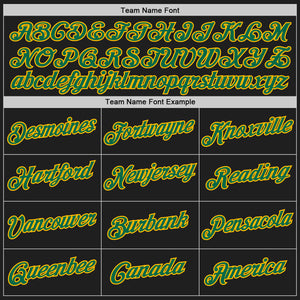 Custom Stitched Black Kelly Green-Gold 3D Pattern Design Abstract Brush Stroke Sports Pullover Sweatshirt Hoodie