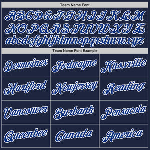 Custom Stitched Navy Royal-White 3D Pattern Design Abstract Brush Stroke Sports Pullover Sweatshirt Hoodie