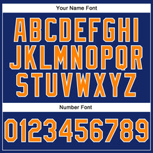 Charger l&#39;image dans la galerie, Custom Stitched Royal Bay Orange-White 3D Pattern Design Abstract Brush Stroke Sports Pullover Sweatshirt Hoodie
