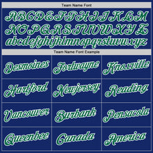 Charger l&#39;image dans la galerie, Custom Stitched Royal Kelly Green-White 3D Pattern Design Abstract Brush Stroke Sports Pullover Sweatshirt Hoodie
