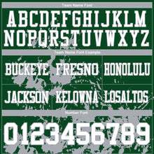 Загрузить изображение в средство просмотра галереи, Custom Green White-Gray 3D Pattern Splash Authentic Football Jersey
