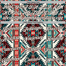 Load image into Gallery viewer, Custom Stitched Cream White-Brown 3D Pattern Design Tribal Ethnic Native American Sports Pullover Sweatshirt Hoodie
