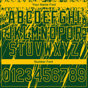 Custom Stitched Green Yellow 3D Pattern Design Splash Grunge Art Sports Pullover Sweatshirt Hoodie