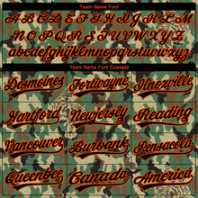 Load image into Gallery viewer, Custom Stitched Camo Black-Orange 3D Animal Tiger Sports Pullover Sweatshirt Salute To Service Hoodie
