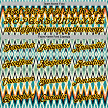 Load image into Gallery viewer, Custom Stitched White Brown Blue-Yellow 3D Mexico Aztec Pattern Sports Pullover Sweatshirt Hoodie
