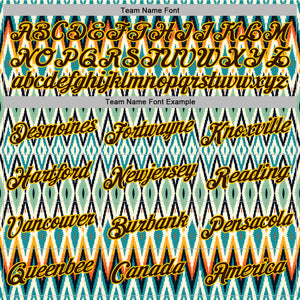 Custom Stitched White Brown Blue-Yellow 3D Mexico Aztec Pattern Sports Pullover Sweatshirt Hoodie